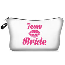 Load image into Gallery viewer, Bridesmaid gift idea - Team bride tribe makeup Gift Bag
