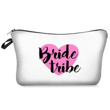 Load image into Gallery viewer, Bridesmaid gift idea - Team bride tribe makeup Gift Bag