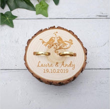 Load image into Gallery viewer, Customized wedding gifts ring bearer box