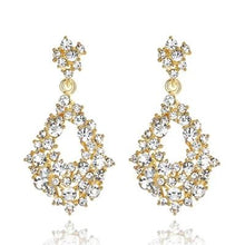 Load image into Gallery viewer, Crystal drop earrings