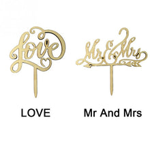 Load image into Gallery viewer, Wooden Cake Topper