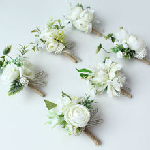 Load image into Gallery viewer, Boutonnieres - Buttonhole Rose Brooch