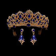 Load image into Gallery viewer, Royal like a Queen - Multiple colour wedding crown/ tiara