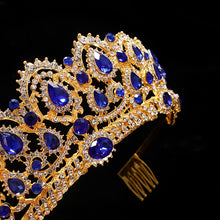 Load image into Gallery viewer, Royal like a Queen - Multiple colour wedding crown/ tiara