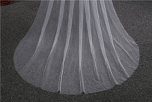 Load image into Gallery viewer, White/Ivory Wedding Bridal Veil One-layer (3 meter or 2 meter)