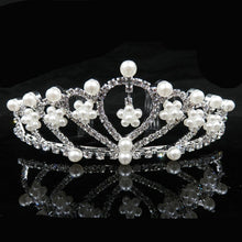 Load image into Gallery viewer, Princess crown with crystal rhinestone