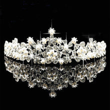 Load image into Gallery viewer, Princess crown with crystal rhinestone