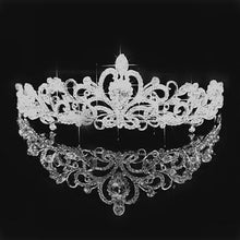 Load image into Gallery viewer, Princess crown with crystal rhinestone