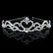 Load image into Gallery viewer, Princess crown with crystal rhinestone