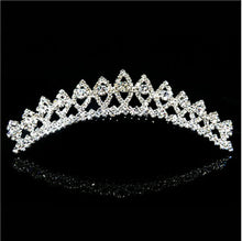 Load image into Gallery viewer, Princess crown with crystal rhinestone