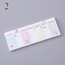 Load image into Gallery viewer, Wedding planning - Weekly planner memo pad sticky notes (40 sheets)