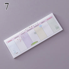 Load image into Gallery viewer, Wedding planning - Weekly planner memo pad sticky notes (40 sheets)