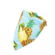 Load image into Gallery viewer, Fur-ends -  Bandana with fruit print scarf (Adjustable Size) for the big day!