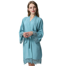 Load image into Gallery viewer, Bridesmaid gift idea - Satin silk robe
