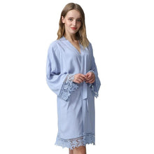 Load image into Gallery viewer, Bridesmaid gift idea - Satin silk robe