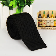 Load image into Gallery viewer, 5.5 cm knit skinny tie