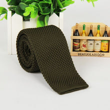 Load image into Gallery viewer, 5.5 cm knit skinny tie