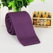 Load image into Gallery viewer, 5.5 cm knit skinny tie