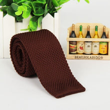 Load image into Gallery viewer, 5.5 cm knit skinny tie