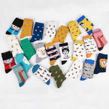 Load image into Gallery viewer, Cotton cartoon socks for men