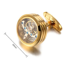 Load image into Gallery viewer, Tourbillon cufflinks for men