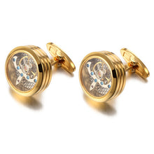 Load image into Gallery viewer, Tourbillon cufflinks for men