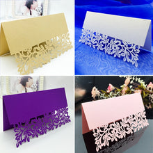 Load image into Gallery viewer, Laser cut name card (50 pieces)
