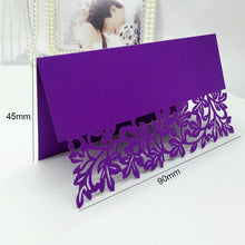 Load image into Gallery viewer, Laser cut name card (50 pieces)