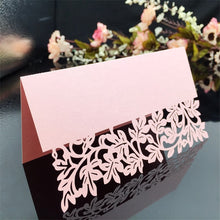 Load image into Gallery viewer, Laser cut name card (50 pieces)