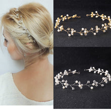 Load image into Gallery viewer, Bridal headband hair accessories (Tiara)