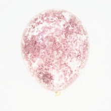 Load image into Gallery viewer, Balloons with colourful foil confetti (10 pcs)