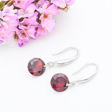 Load image into Gallery viewer, Zircon drop earrings