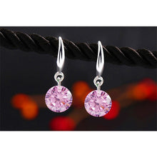 Load image into Gallery viewer, Zircon drop earrings