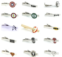 Load image into Gallery viewer, Tie clips for men (Superheroes)