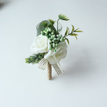 Load image into Gallery viewer, Boutonnieres - Buttonhole Rose Brooch
