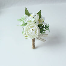 Load image into Gallery viewer, Boutonnieres - Buttonhole Rose Brooch