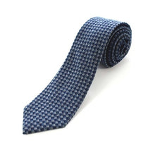 Load image into Gallery viewer, Cotton 2.4'' skinny plaid solid cashmere tie