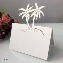 Load image into Gallery viewer, Wedding place cards (Laser cut, 50 Pieces)