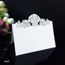 Load image into Gallery viewer, Wedding place cards (Laser cut, 50 Pieces)