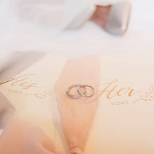 Load image into Gallery viewer, Vows/Oath card for Bride and Groom