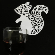 Load image into Gallery viewer, Table number/Name card - Laser cut table mark (50pcs)