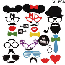 Load image into Gallery viewer, Wedding photo booth props