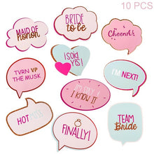 Load image into Gallery viewer, Wedding photo booth props