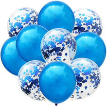 Load image into Gallery viewer, Latex Balloons with Colour Confetti (10 pcs/12")