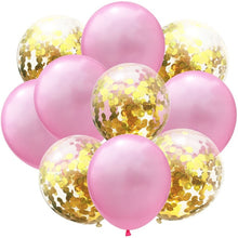 Load image into Gallery viewer, Latex Balloons with Colour Confetti (10 pcs/12")