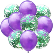 Load image into Gallery viewer, Latex Balloons with Colour Confetti (10 pcs/12")