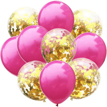 Load image into Gallery viewer, Latex Balloons with Colour Confetti (10 pcs/12")