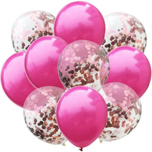 Load image into Gallery viewer, Latex Balloons with Colour Confetti (10 pcs/12")