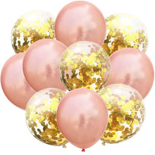 Load image into Gallery viewer, Latex Balloons with Colour Confetti (10 pcs/12")