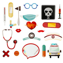 Load image into Gallery viewer, Rustic wedding photo booth props